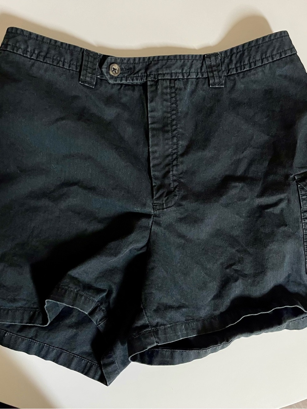 Banana Republic Factory Black Women's Cargo Jean Shorts